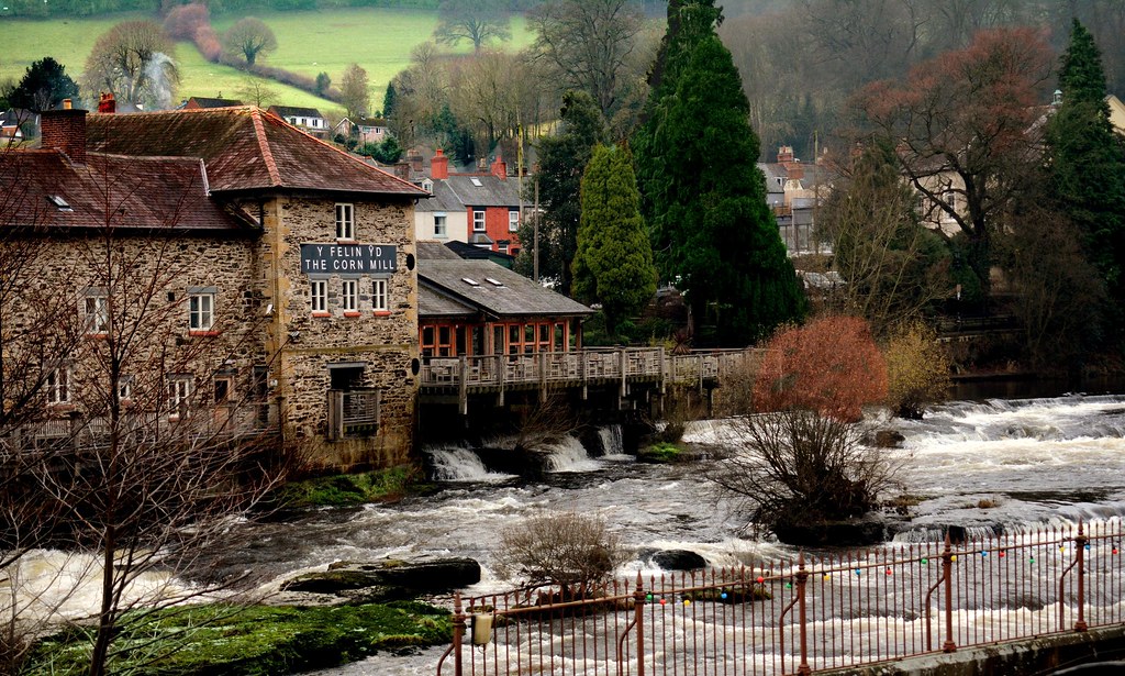 The Corn Mill & River Dee Llangollen Dec 27Th 2018 Nikon D… Flickr