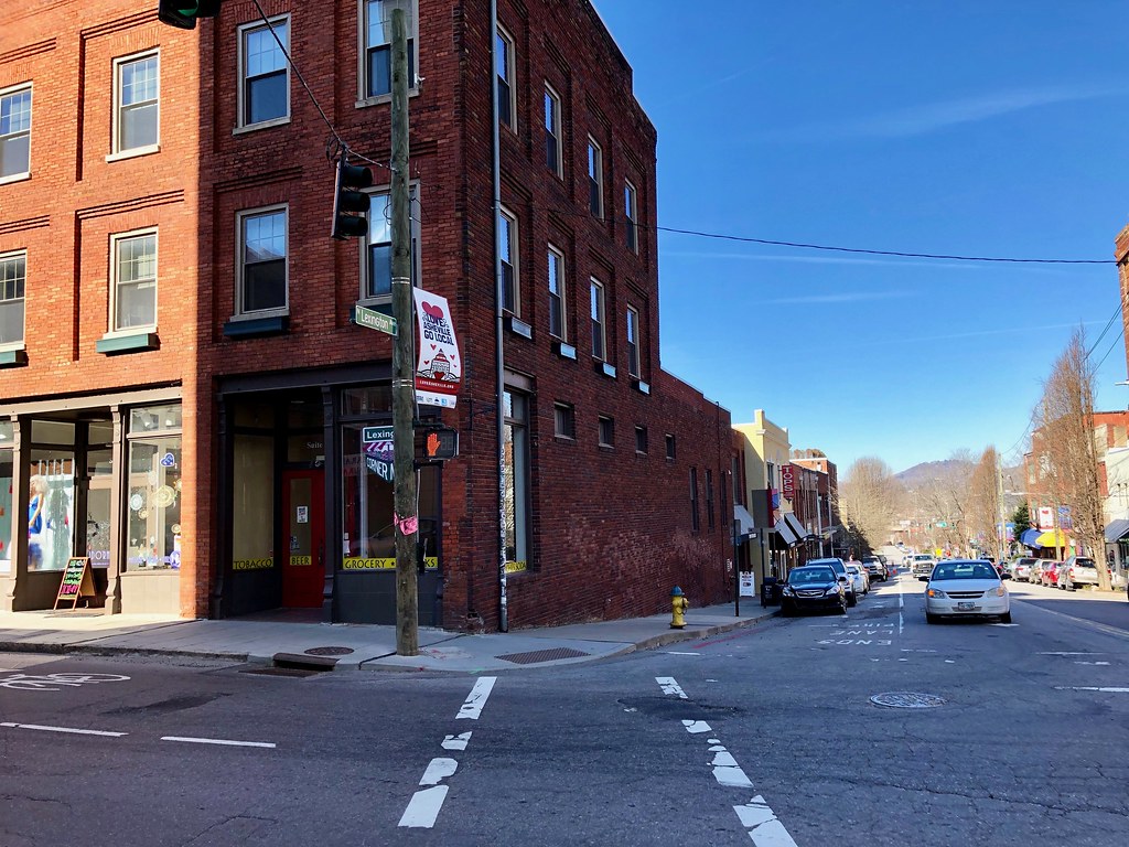 Lexington Avenue, Asheville, NC Warren LeMay Flickr