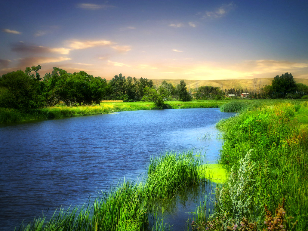 James River 21 James River at Ypsilanti, North Dakota. Tha… Flickr