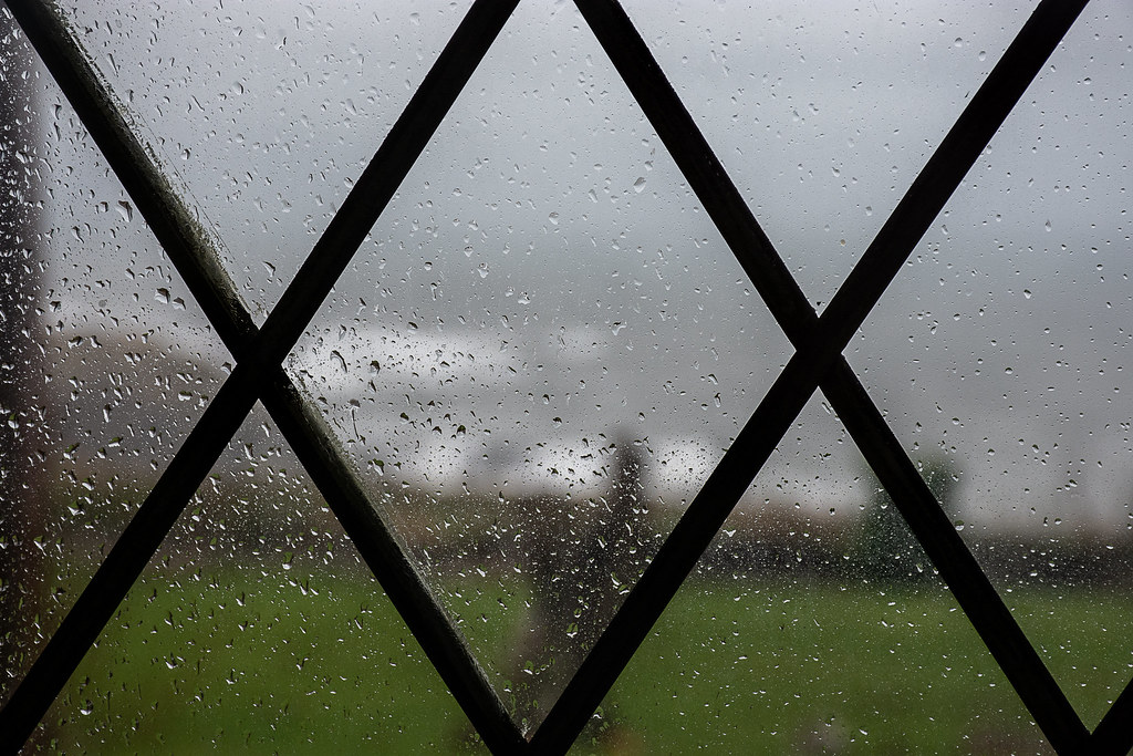 Not a day to be outside 1 Downies Village, Portlethen. Flickr