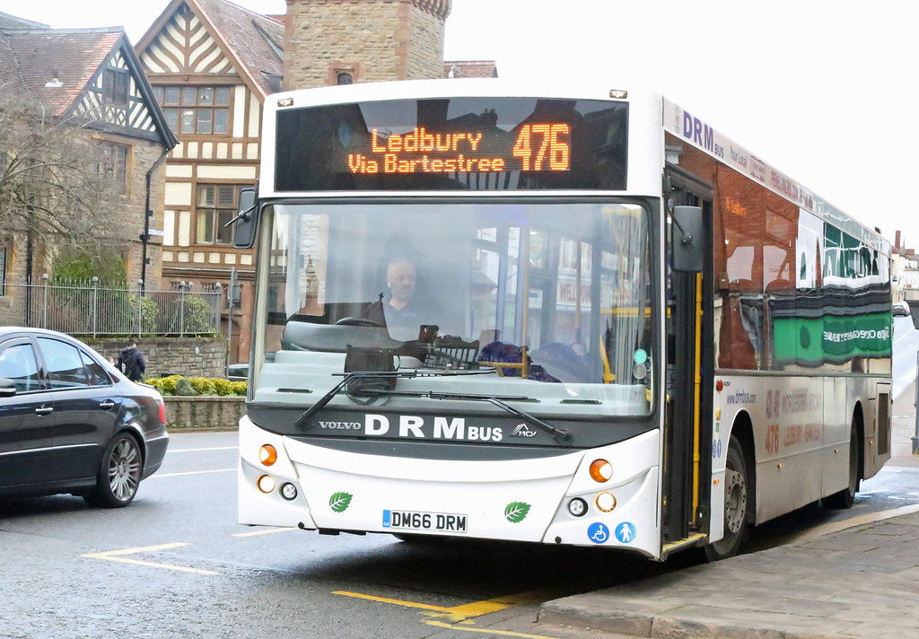 DRM Bus. Volvo MCV Evolution. DM66 DRM. at Ledbury 13 01 2… Flickr