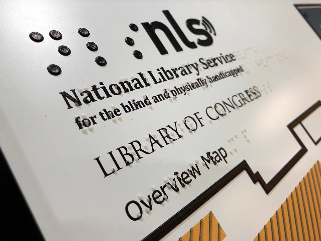 NLS Braille Map To complete the Library of Congress Nati… Flickr