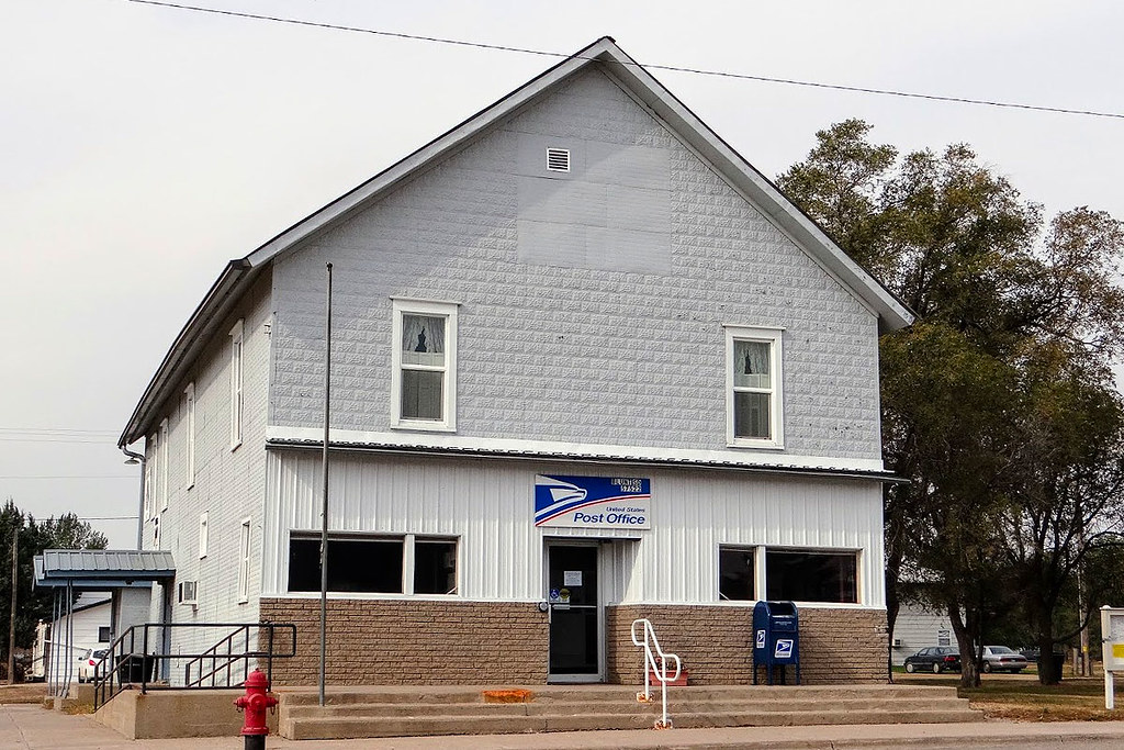 Blunt, SD post office Hughes County. Photo by E Kalish, Oc… Flickr