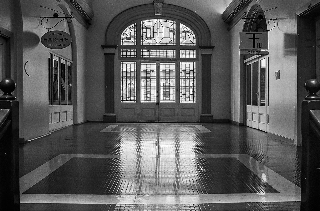 Back Window Back window of Adelaide Arcade in Adelaide, So… Flickr