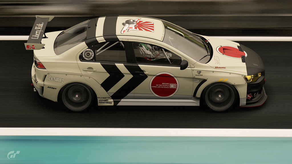 Mitsubishi Lancer Evo X Zero Fighter Liberty Walk Gran Tur… Nicolas