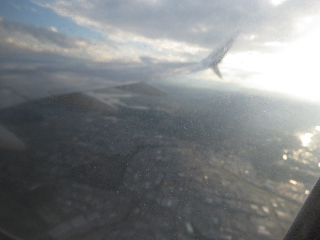 IMG_0028 On westbound Westjet plane flying over Calgary in… Flickr