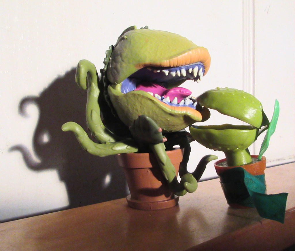 Battling House Plants 7403A Man Eating Plant Little Shop… Flickr