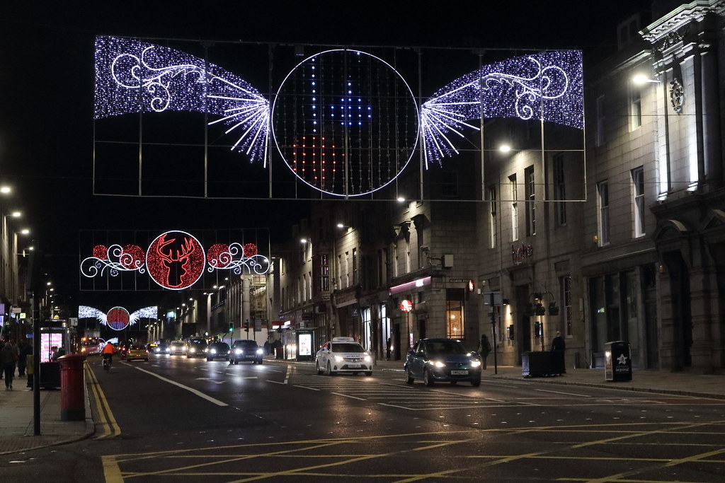 Aberdeen Christmas Lights,Union Street_Nov 18_770 Alan Longmuir. Flickr