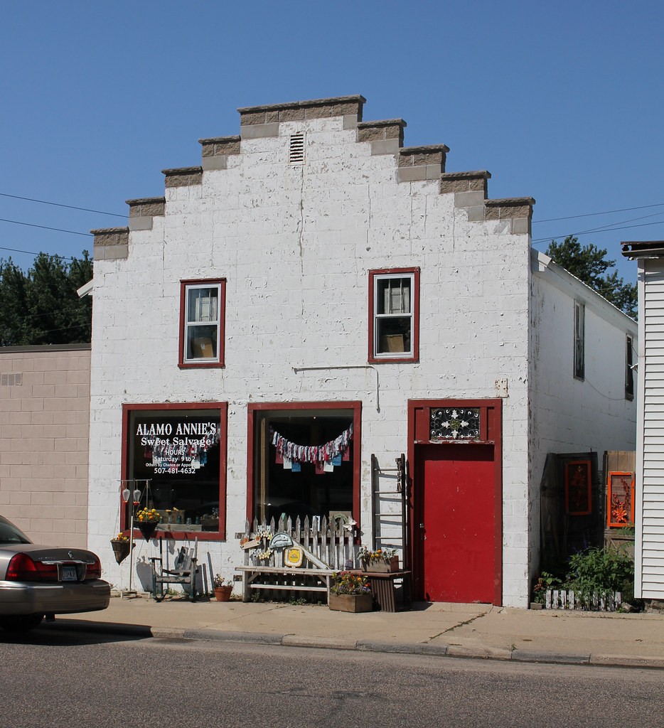 Downtown Building Brownsdale, MN Tom McLaughlin Flickr