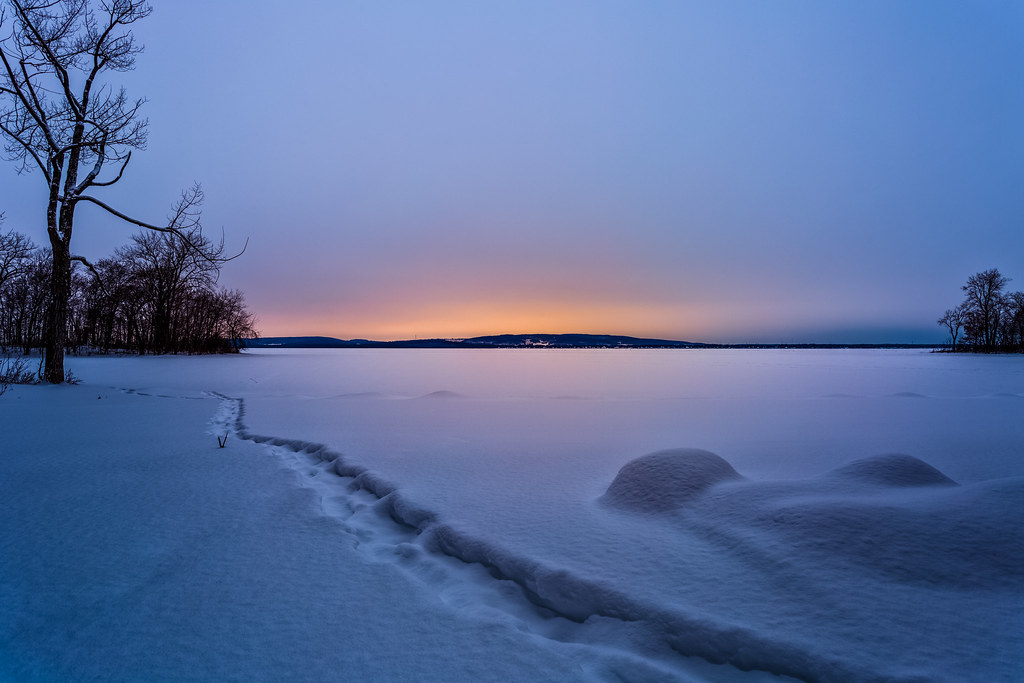 Couché de soleil Photo Yves Kéroack Grands parcs