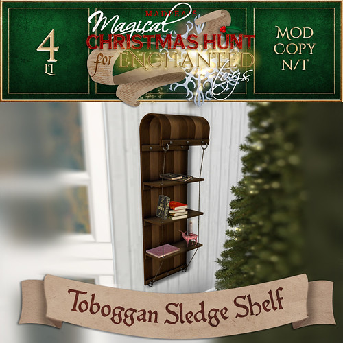 Toboggan Sledge Shelf MadPea Christmas Hunt Prize A Prize … Flickr