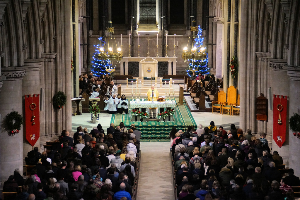 Christmas Vigil Mass, St John's Cathedral Norwich Dec '18 Flickr