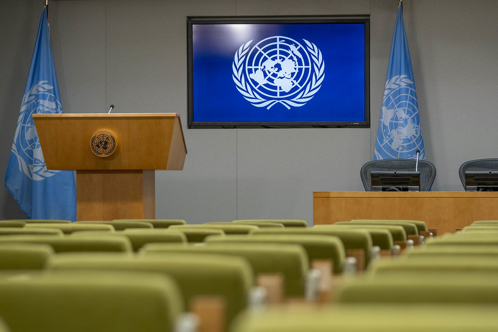 Press Briefing Room at UN Headquarters A view of the brief… Flickr