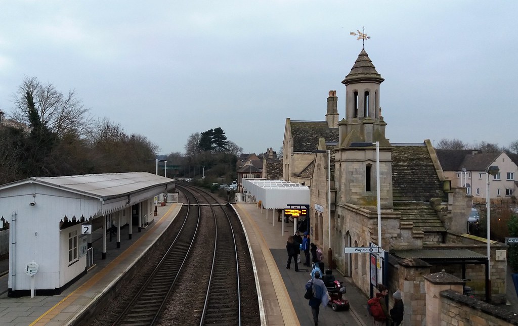 Stamford Railway Station On a cold winter day. Flickr