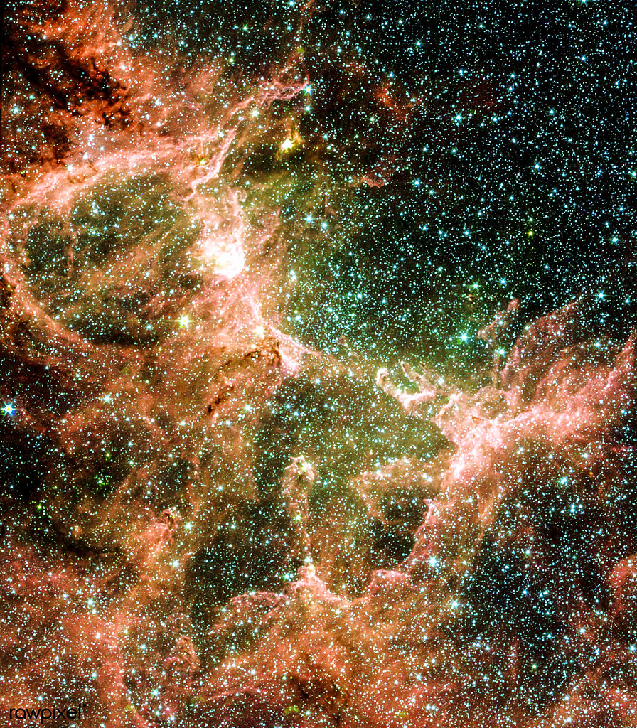 Image of a nebula taken using a NASA telescope Original from NASA