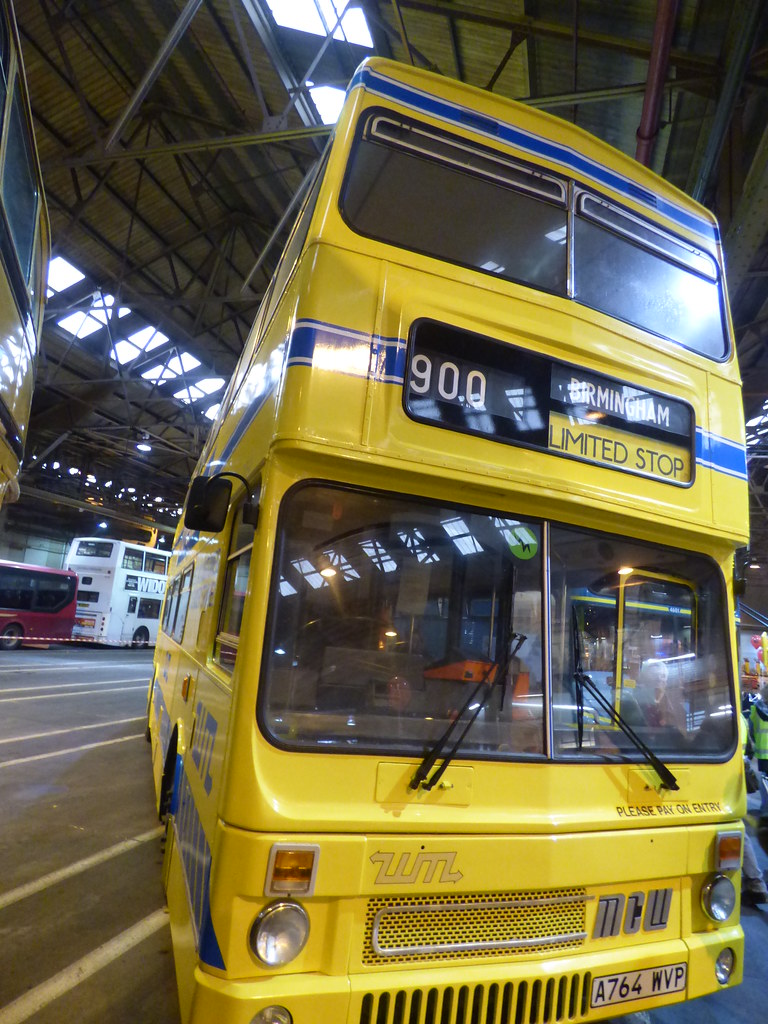 Yellow Travelcard bus Yardley Wood Bus Garage 80th birth… Flickr