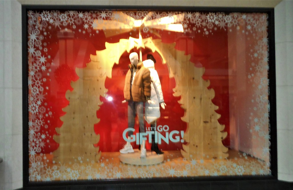 Nordstrom Holiday window at Northgate Mall in Seattle, WA Flickr