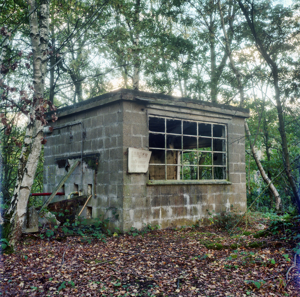 Pump house on 120 film An abandoned pump house sits in the… Flickr