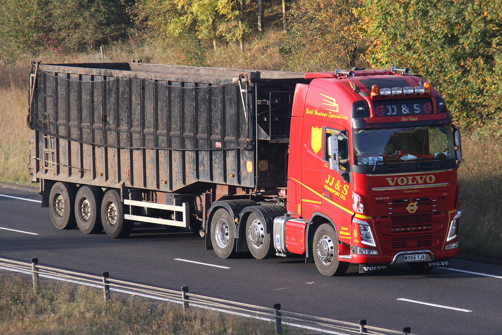 WX65YJA J.J & S Transport Volvo FH 500 A34 Chieveley , New… Flickr
