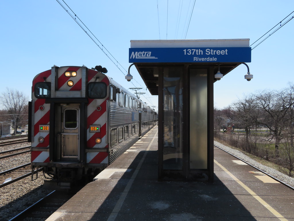 Metra Electric Train at Riverdale 137th Street & Illinois … Flickr