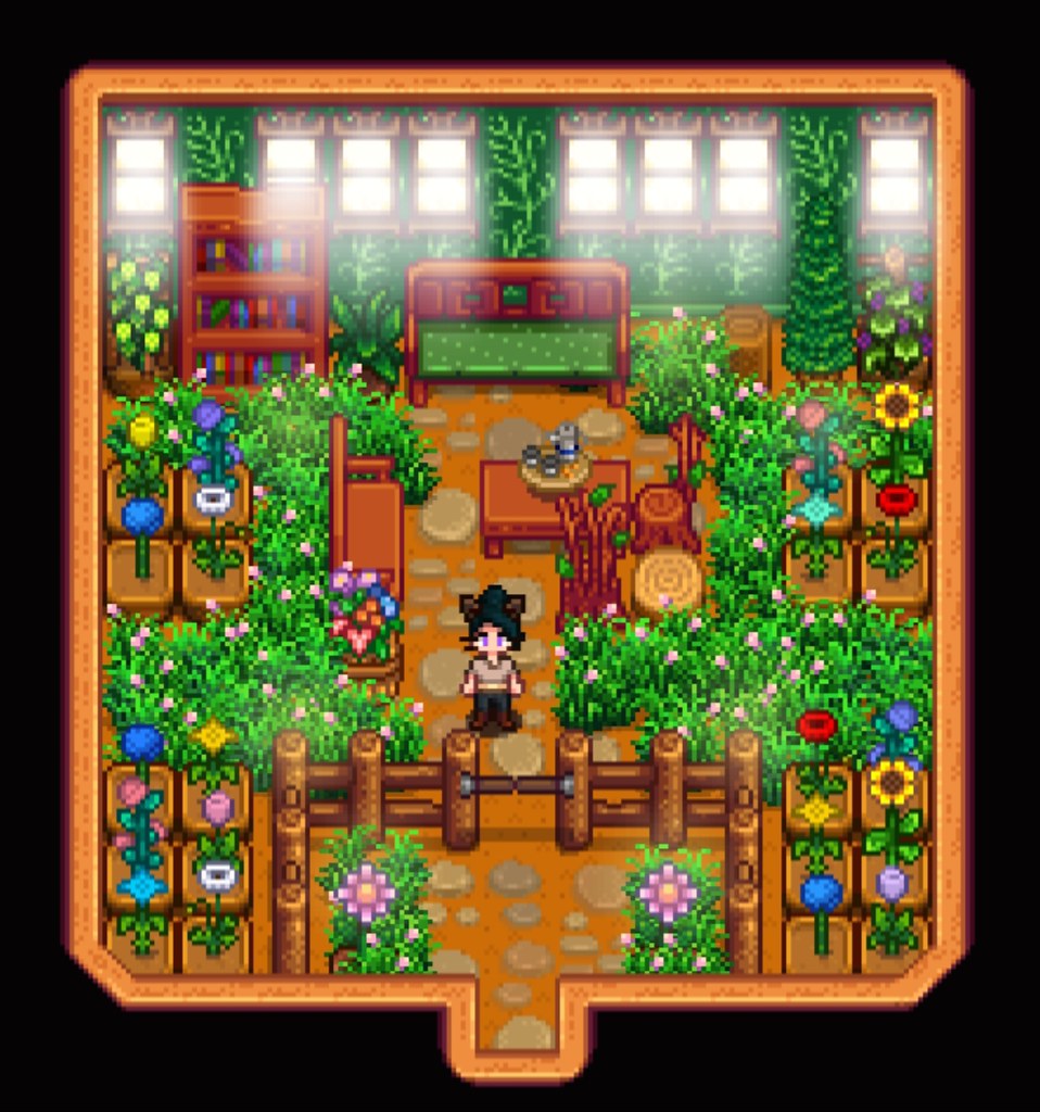 Stardew Valley Standard Farm Nature center interior en… Flickr