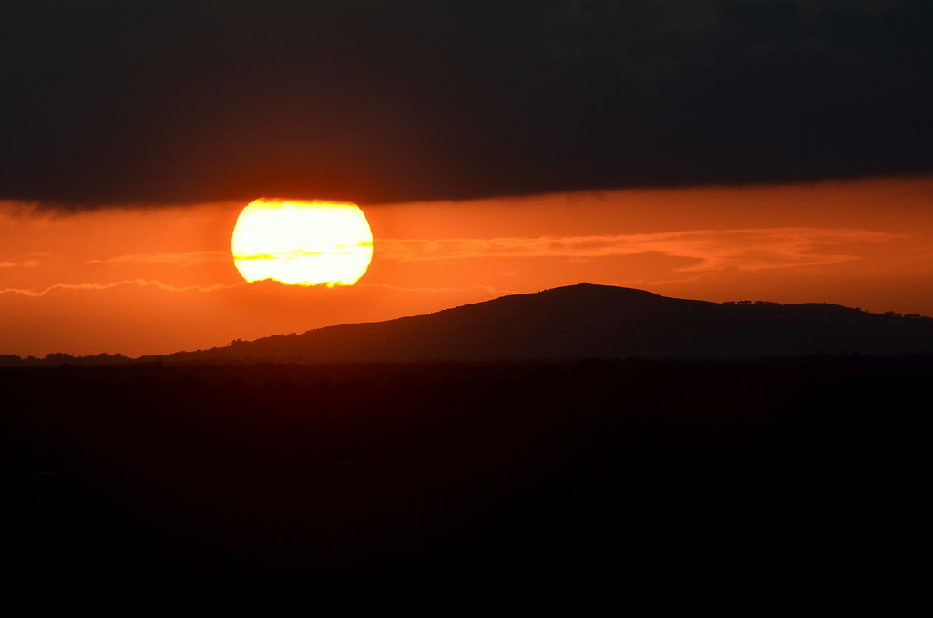 Croghan Hill summer solstice sunset I took this image from… Flickr