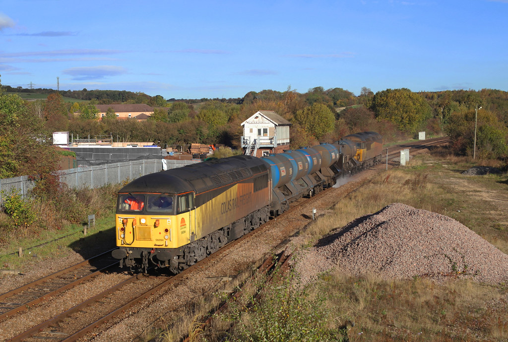 Creswell RHTT 56094 approaches Elmton and Creswell with th… Flickr