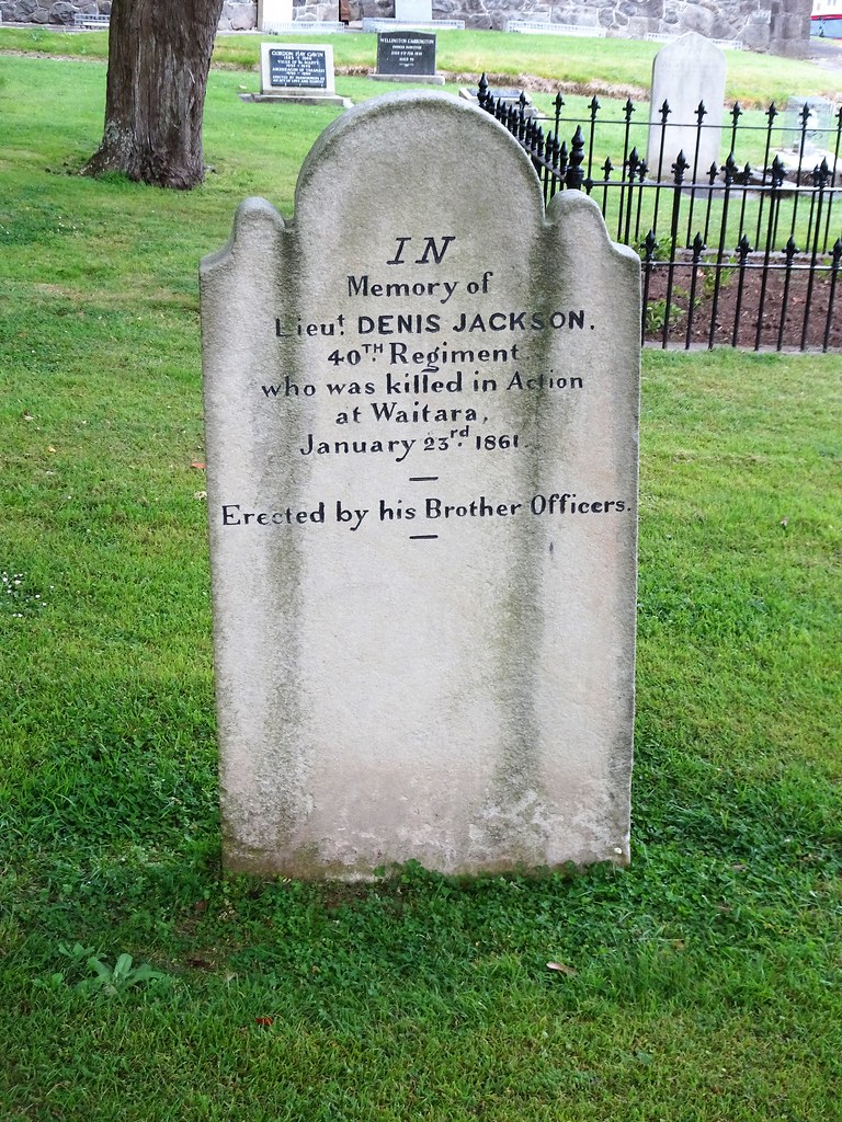 New Plymouth. Pioneer cemetery around the Anglican Cathedr… Flickr