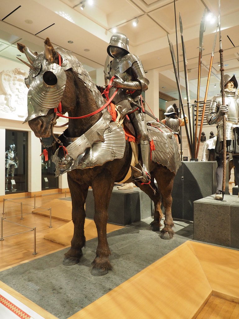 Mounted Warrior The Royal Armories Museum in Leeds. Bob Robertson