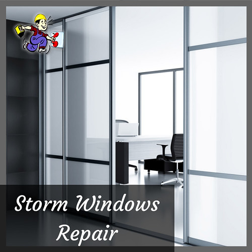 Storm window repair with Professional window glass & repai… Flickr