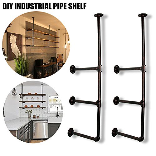 GoYonder Wall Mounted Iron Pipe Shelf Industrial Rustic Hu… Flickr