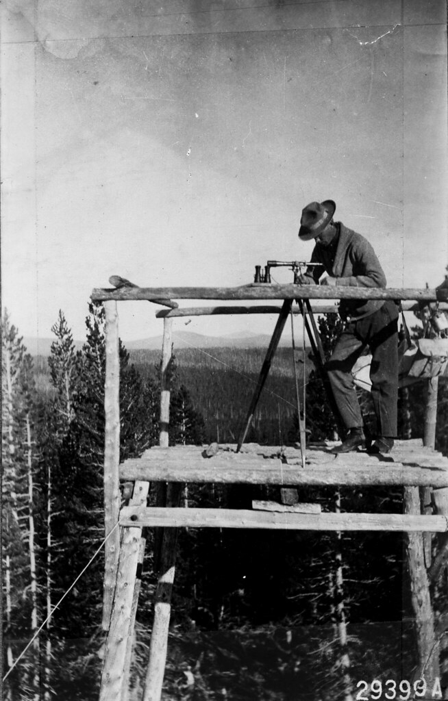 1916XXXXFSMedicine BowGAD29399 Forest Officer making a… Flickr