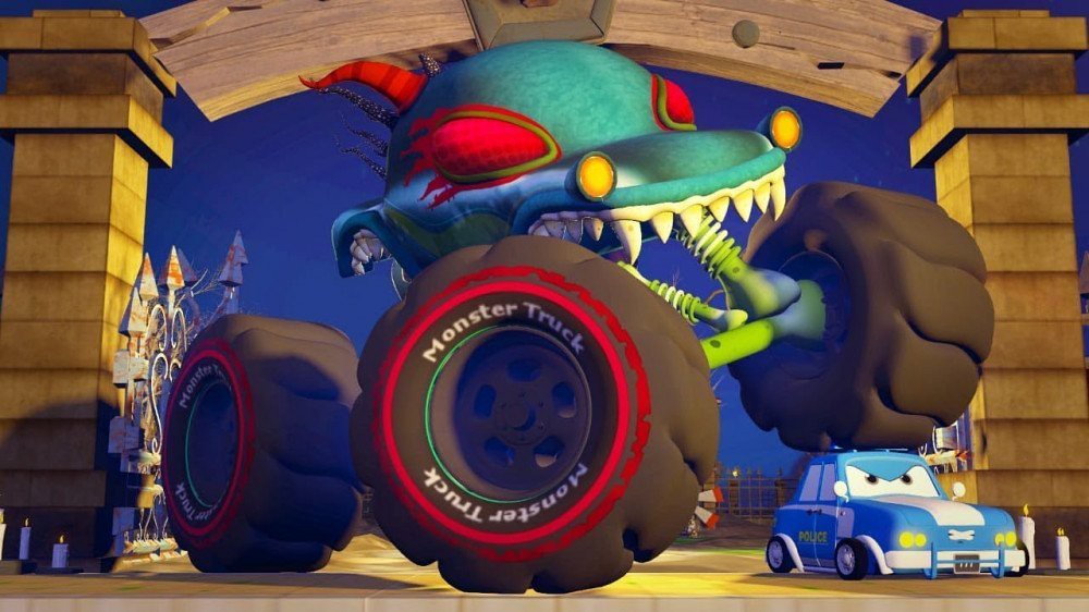 Road Rangers Vs Haunted House Monster Truck Cartoons Car??? Flickr