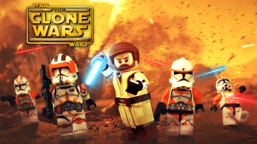 LEGO Star Wars The Clone Wars AV Figures Commander Cody… Flickr
