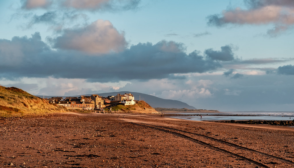Seaside Town Seascale, Cumbria, in late afternoon sunshine… Peter