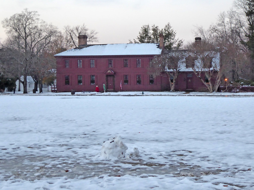 Williamsburg, VA Christmastime with Snow Williamsburg was … Flickr
