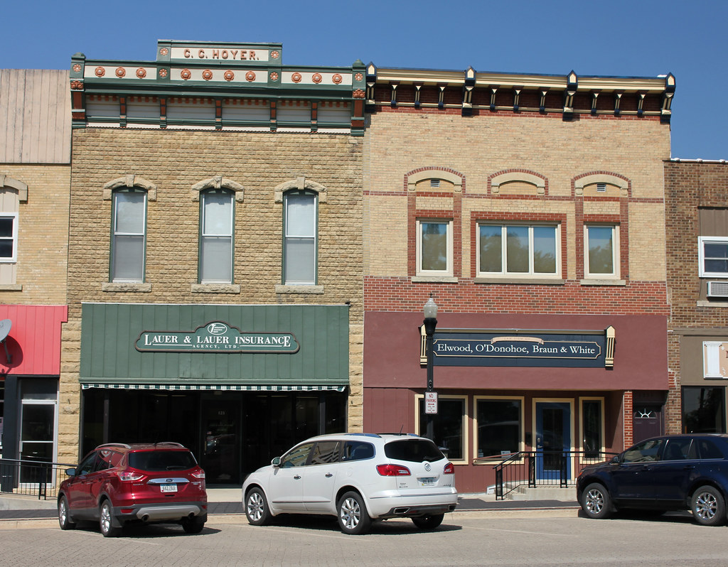 Downtown Buildings West Union, IA Tom McLaughlin Flickr