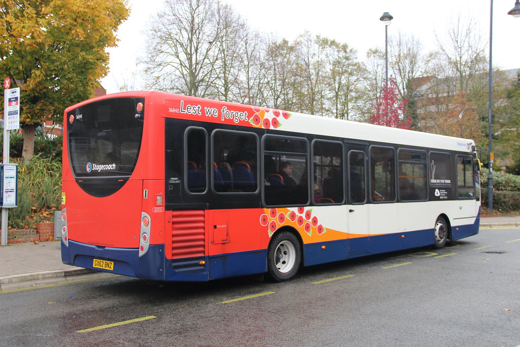 36840=GX62BNZ STAGECOACH BASINGSTOKE POPPY BUS Basingstoke… Flickr
