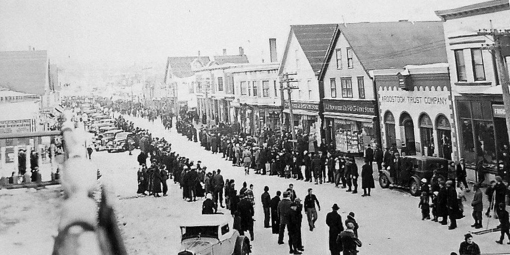 Caribou Maine, Winter Carnival. 1930s, photo credit, Faceb… Flickr