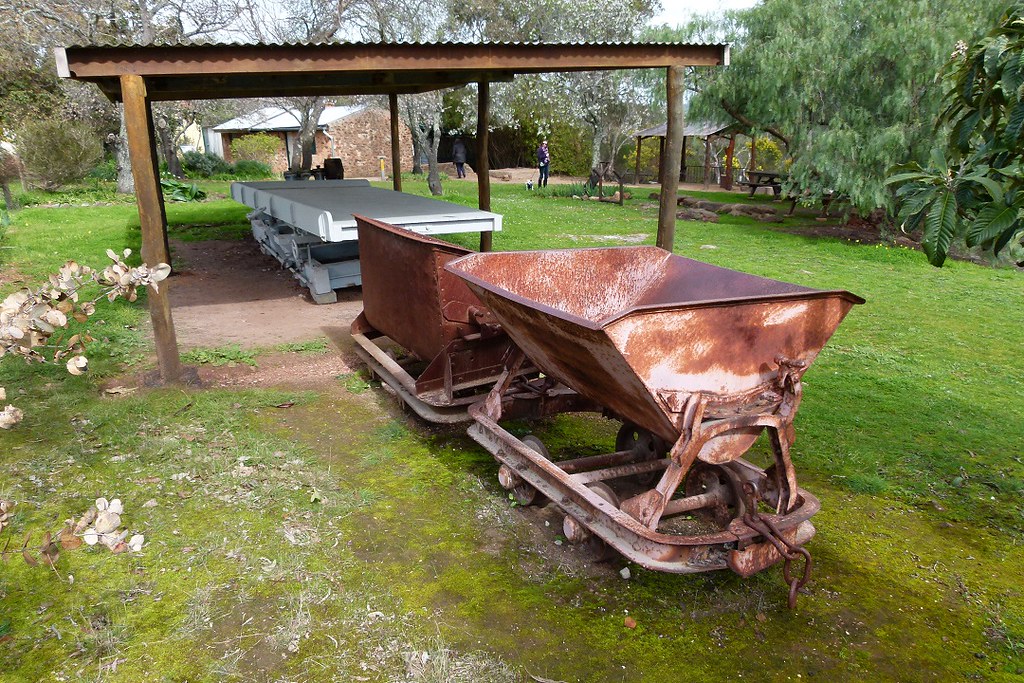 Mining Machinery Barossa Goldfields Museum at Cockatoo Val… PhotoChronologyOfSouthAustralia