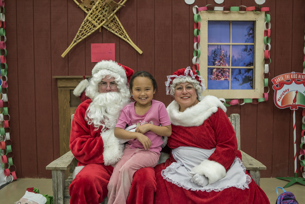 Emmonak Santa to town The children of Emmonak, Al… Flickr