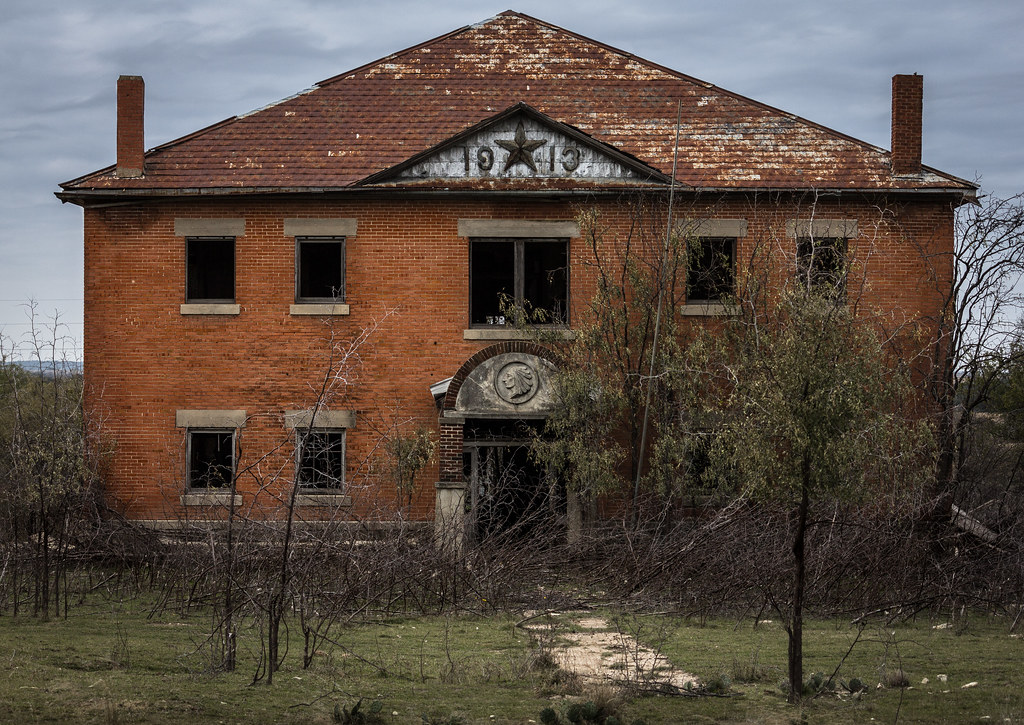 Indian Gap School Indian Gap Texas Located between two hil… Flickr