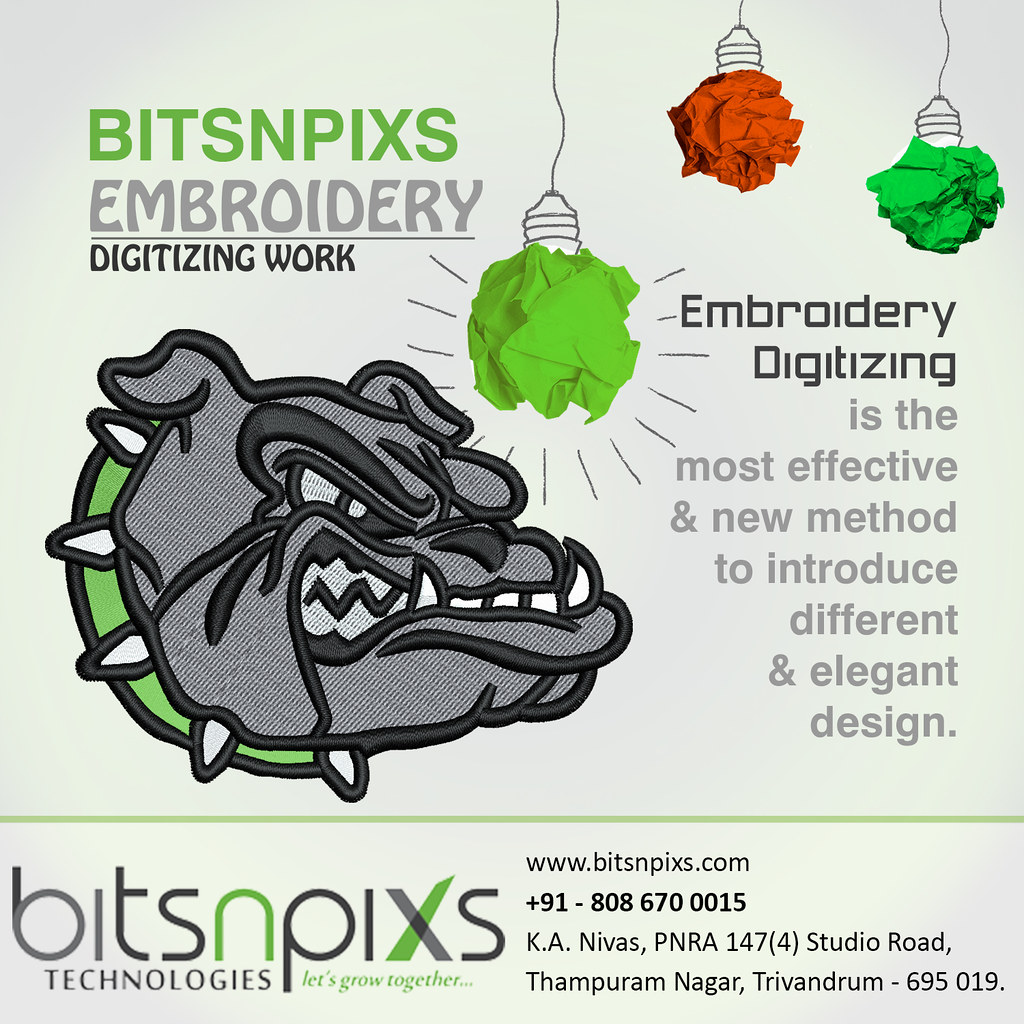 Embroidery Digitizing The best embroidery digitizing servi… Flickr