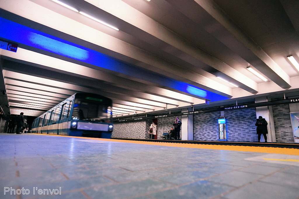 Station Place Des Arts Metro de Montréal photolenvol Flickr