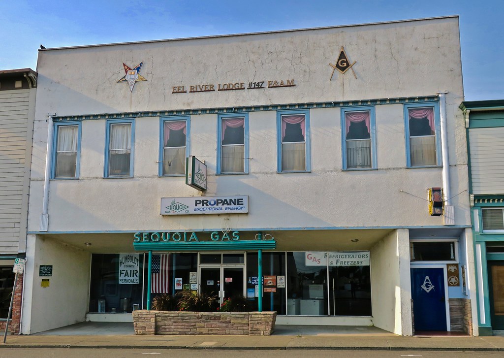 Eel River Masonic Lodge, Fortuna, CA Eel River Masonic Lod… Flickr