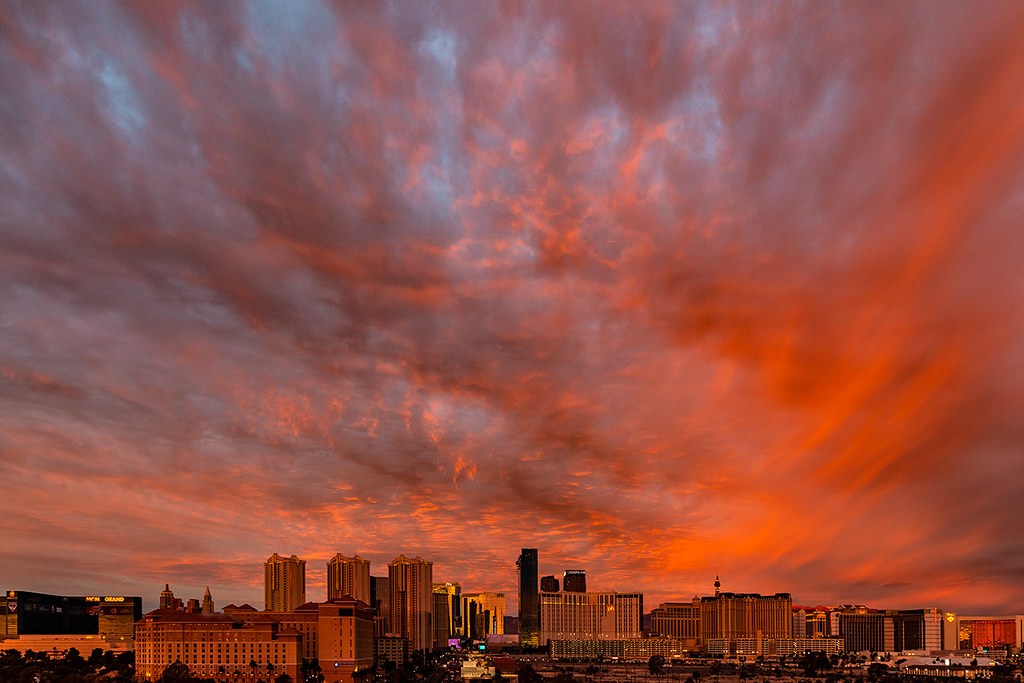 To an apartment on viking road, near flamingo. Strip on Fire Strip on Fire Las Vegas Strip at Sunrise Nev… Flickr