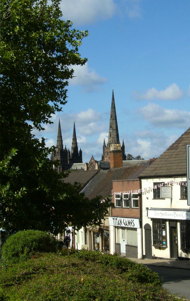 Cathedral view Lichfield Jennifer McLinden Flickr