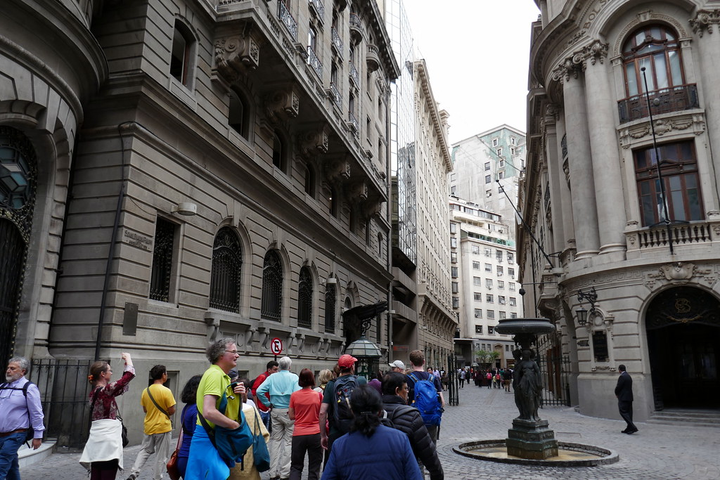 Walking tour at Stock Exchange ActiveSteve Flickr