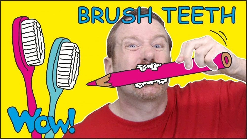 Brush your Teeth Song Story for Kids from Steve and Maggie… Flickr