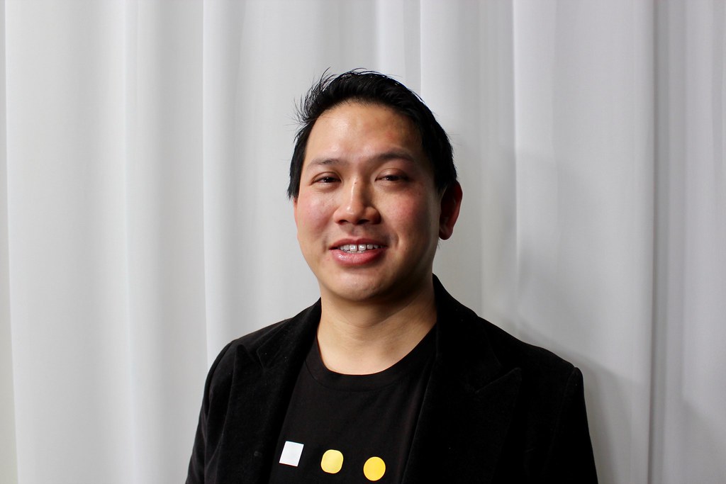 Peter Lee filming Startup Accelerator in the studio Flickr